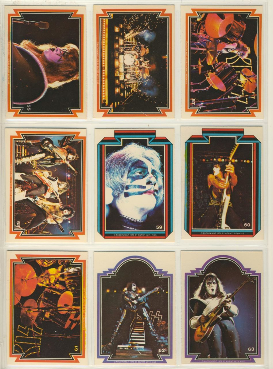 KISS 1978 Donruss Series #1 ~ PICK One Single Card ~ 1-66 ~ | eBay