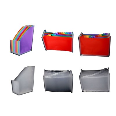 13 Pockets Expanding File Folder Bag Accordion Document Letter Size