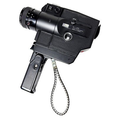ビデオカメラ sound zxm500 FUJICA ZXM500 Sound Single-8 Video Camera with Box - Junk