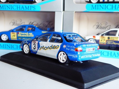 1/43 Minichamps Ford Mondeo ICS Car of the Year #3 BTCC 1994 Radisich - Imagen 3 de 13