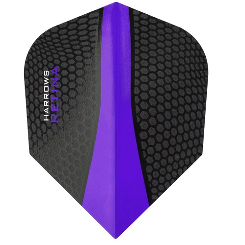 HARROWS RETINA PURPLE 100 MICRON STANDARD SHAPE FLIGHTS