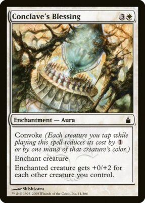 4x Conclave's Blessing - LP - Ravnica Block - SPARROW MAGIC