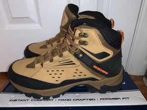 skechers relaxed fit polano norwood men's waterproof hiking boots