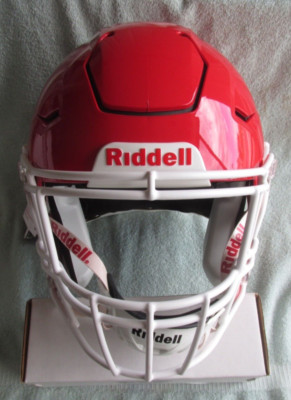セール‼️RIDDELL SPEEDFLEX HELMET WHITE M Riddell Speed FLEX Football Helmet White w/ Facemask Youth