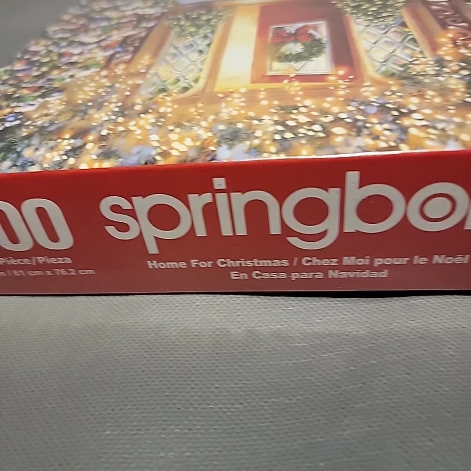Home for Christmas 1000 Piece Festive Holiday Winter Landscapes Puzzle Springbok - Image 4 of 4