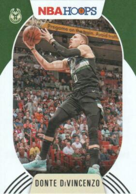 2020-21 Panini NBA Hoops #179 Donte DiVincenzo - Milwaukee Bucks