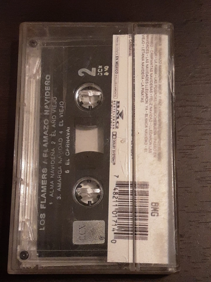  los flamers flamazo Navideño  cassette  Foto 2 de 4