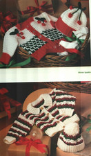 WINTER SPARKLE  CHERRIES SWEATERS BABY  CHILD CROCHET PATTERN INSTRUCTIONS