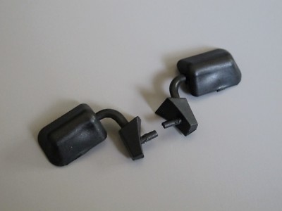 Tamiya 1/10 RC Clodbuster Bullhead Blackfoot Monster Beetle Hilux Rubber Mirror