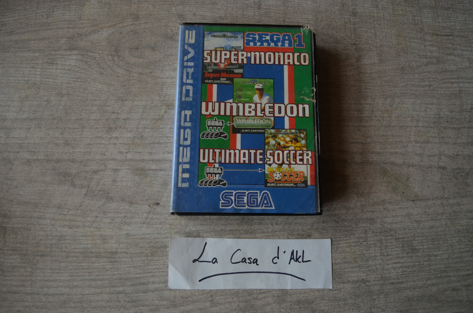 Sega Sports 1 sans notice sur Sega Megadrive - PAL FR