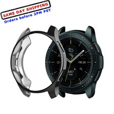 100 NEW TPU Plating Watch Case Protector Cover for Samsung Galaxy Watch 46mm US