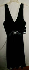 GORGEOUS SCARLETT NIGHT WOMENS BLACK DRESS SIZE 22W SLEEVELESS BRAND NEW