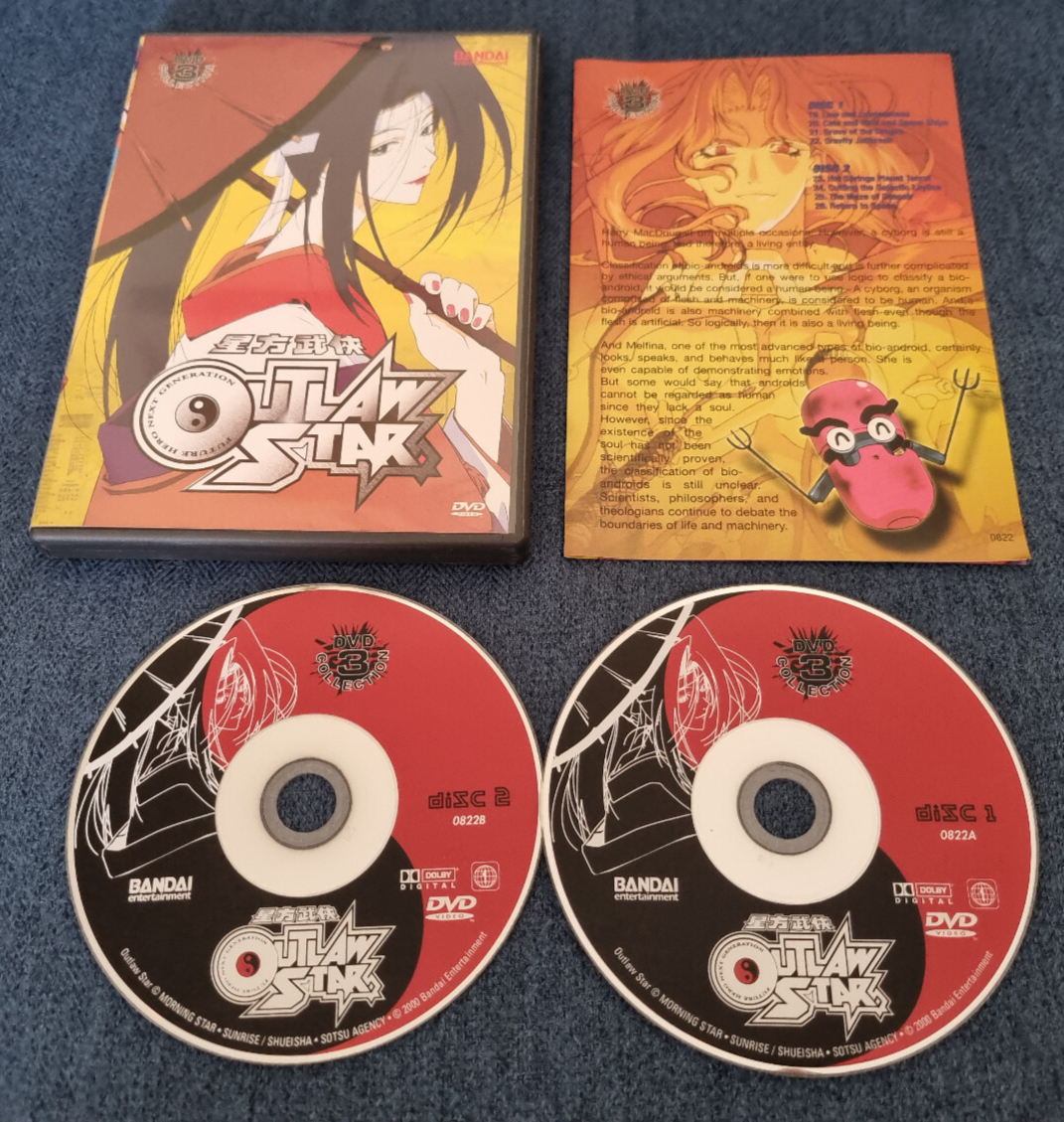 Region 1 DVD Outlaw Star DVD Collection 3 Anime