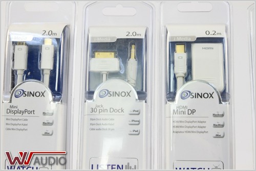 Sinox HDMI 30 Pin Dock Mini DP Display Port. 5x - Afbeelding 7 van 12