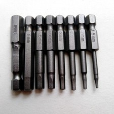8pcs Hex Key Allen Bit Set Quick Change Conne...