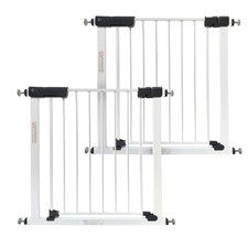 Callowesse Kuvasz Standard Stair Gate – 77-86cm – White – Pack of Two