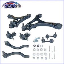 New 8pc Suspension Kits Control Arm Tie Rod Ends For Honda Civic 1.8L 2006 -2011
