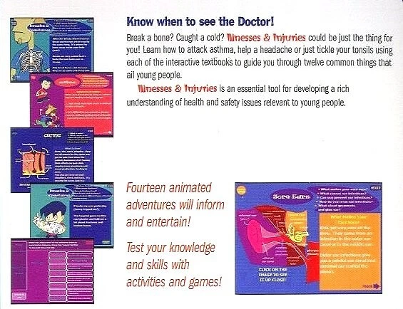 Family Health Series: Illnesses & Injuries (CD, 2004) Win/Mac -NEW CD in SLEEVE - Image 3 of 4