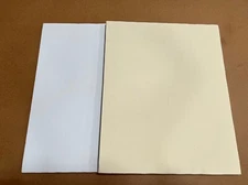 12 Pack Blank Foam Canvas Wall Art Boards DIY Paint Crafts White Natural Cream