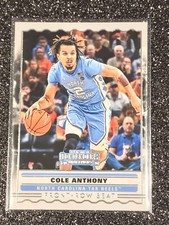 2020 PANINI CONTENDERS FRONT ROW SEAT COLE ANTHONY MINT TARHEELS #SS-10