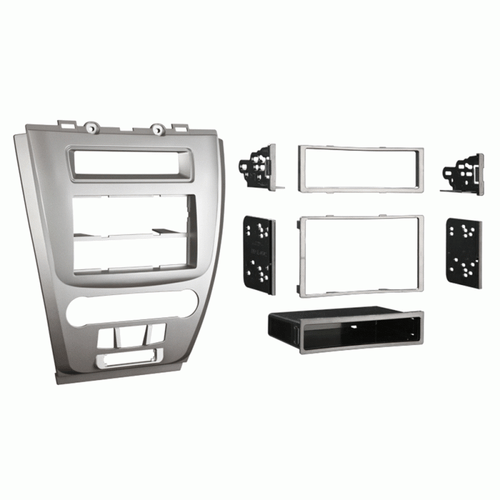 Metra 99-5821S Single or Double DIN Dash Kit for Ford Fusion 2010-2012 - Silver - Picture 2 of 4
