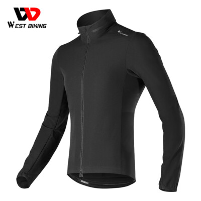 Cycling Jacket Long Sleeve Top Lightweight Windproof Coat Jersey Sports Jacket