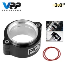 76mm Aluminum 3inch HD Clamp Intake V-band Clamp Flange Kit Intercooler Pipes 3"