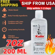 Lube Personal Sex Lubricant Water-Based Long Lasting Easy Clean Women Men Adult