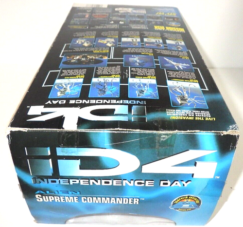 Vintage 1996 Trendmasters ID4 12" -Supreme Commander- Sealed New from Japan Rare - Picture 9 of 24