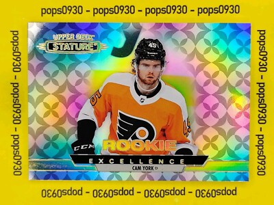 Cam York, Philadelphia Flyers, 2022, Stature, Rookie Excellence, #RE-31