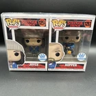 Funko Pop!  Stranger Things  Hopper # 1253 + Joyce # 1254  Funko Exclusive
