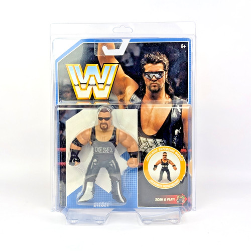 DIESEL Mattel WWE Retro 10 MOC RARE Kevin Nash w/F...