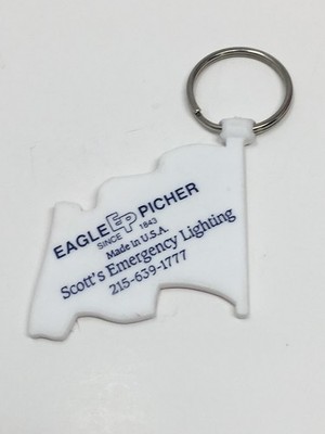 Bensalem PA Scott's Emergency Lighting Generators Vintage Advertising Keychain