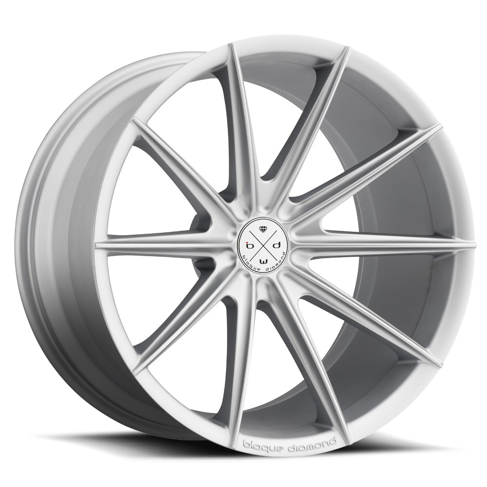 22" BLAQUE DIAMOND BD11 SILVER CONCAVE WHEELS RIMS FITS BMW i8