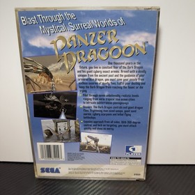 Panzer Dragoon Sega Saturn Complete Manual+ Registration Card And Foam