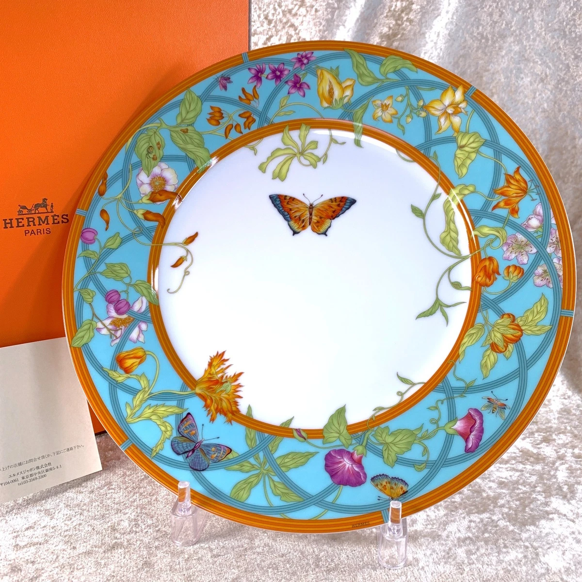 HERMÈS Blue Dinnerware Plates for sale | eBay