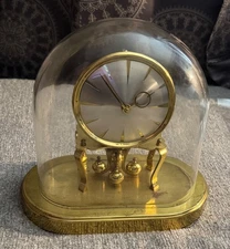 KIENINGER OBERGFELL Arched Dome  Kundo Mechanical Anniversary Clock