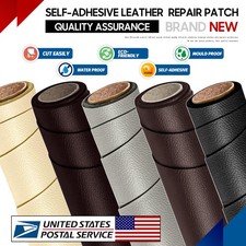 Self Adhesive Leather Repair Patch Tape For Car Seats Couch Sofa Furniture Bags