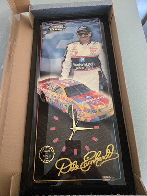Limited Edition Dale Earnhardt Peter Max Clock, New Still In Box (2432 Of 5000)