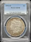 1893 O Morgan Silver Dollar PCGS XF-40