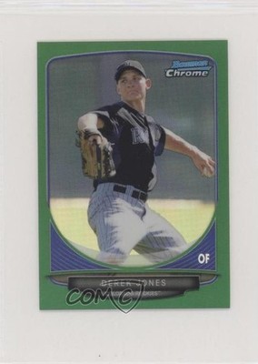 2013 Bowman Chrome Minis Green Refractor 69/75 Derek Jones #271 nu7