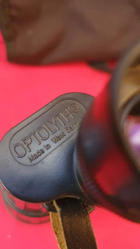 Vintage Optolyth Alpin Ceralin 10x50 Binoculars W. Germany - Image 2 of 4