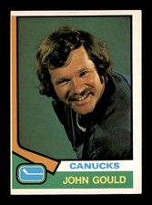 1974 O-Pee-Chee NHL #381 John Gould EX/EX+ X3537652