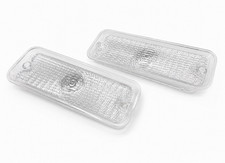 1975-1980 Gmc Chevrolet Pickup Truck C10 Parking Light Lens Clear Pair Lh Rh 1975-1980 Gmc Chevrolet Pickup Truck C10 Parking Light Lens Clear Pair Lh Rh