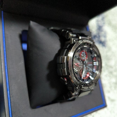 Reloj atómico Casio G-Shock MT-G MTG-B1000B-1AJF Bluetooth alimentado por energía solar auténtico - Imagen 5 de 10