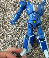 Transformers Decepticon Transforming Robot Action Figure Blue White