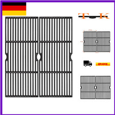 GFTIME Gusseisen Grillrost 41,9 x 54,6 cm Ers...