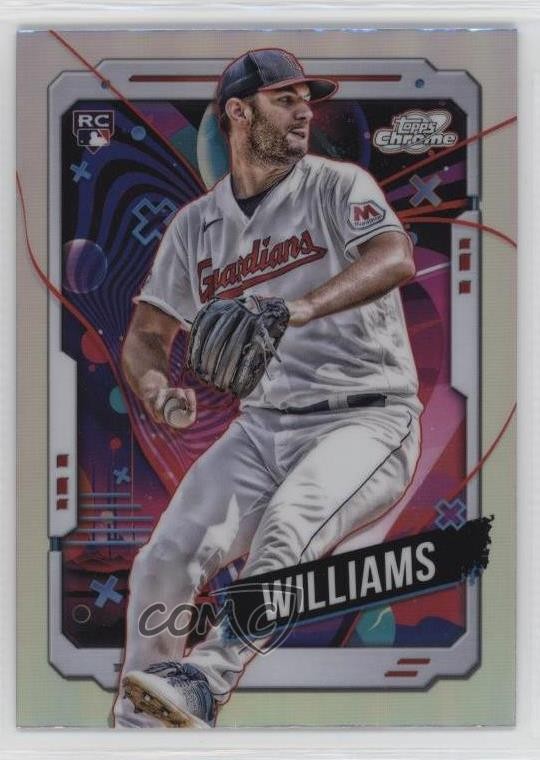 2024 Topps Cosmic Chrome Refractor Gavin Williams #63 14dq