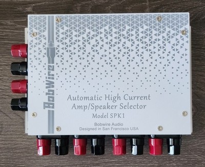Automatic High Power Amp Switcher/Speaker Selector by BobWire, Model SPK1