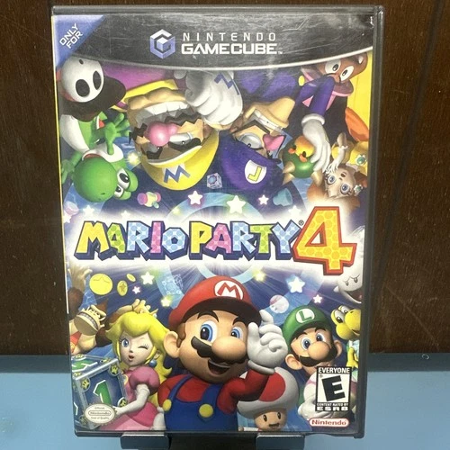Mario Party 4 Nintendo GameCube – Complete CIB – Tested & Working – Authentic